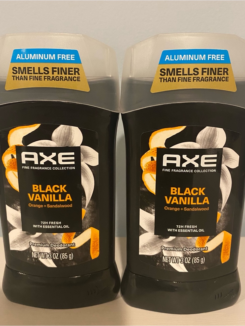 AXE Black Vanilla Aluminum-Free Deodorant Stick — Black
